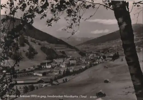 Österreich - Österreich - Matrei am Brenner - gegen Innsbrucker Nordkette - 1962