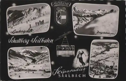 Österreich - Österreich - Saalbach - Schattberg-Seilbahn - ca. 1960