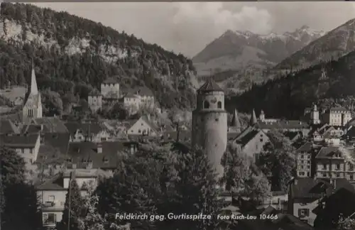 Österreich - Österreich - Feldkirch - gegen Gurtisspitze - ca. 1960