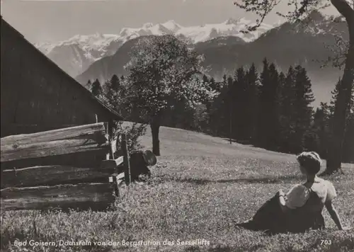 Österreich - Österreich - Bad Goisern - Dachstein von der Bergstation - 1956