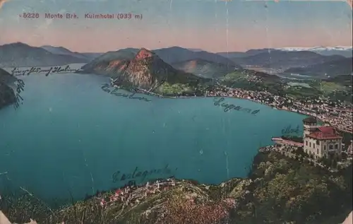 Schweiz - Schweiz - Monte Bre - Kulmhotel - 1922