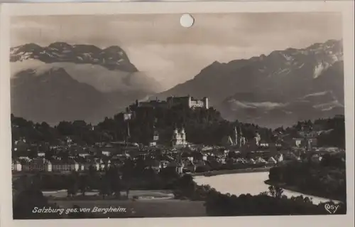Österreich - Österreich - Salzburg - gesehen von Bergheim - 1930