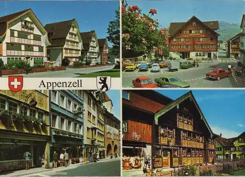 Schweiz - Schweiz - Appenzell - Malerische Dorfpartien - ca. 1985