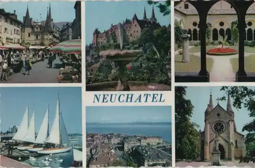 Schweiz - Schweiz - Neuchâtel - mit 6 Bildern - ca. 1960