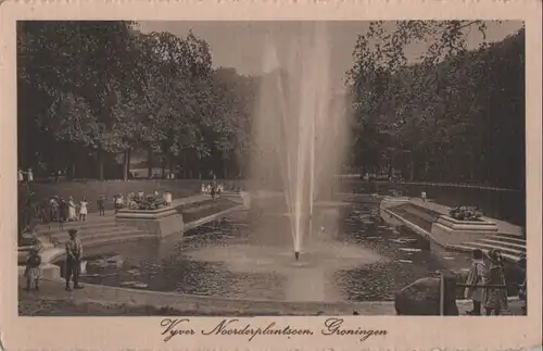 Niederlande - Niederlande - Groningen - Vyver Noorderplantsoen - 1913