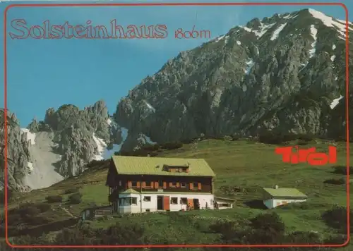 Österreich - Österreich - Zirl - Solsteinhaus - ca. 1980