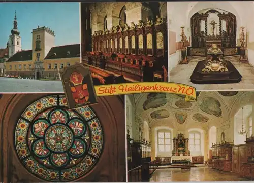 Österreich - Österreich - Heiligenkreuz - Stift, u.a. Glasfenster im Kapitelsaal - 1987