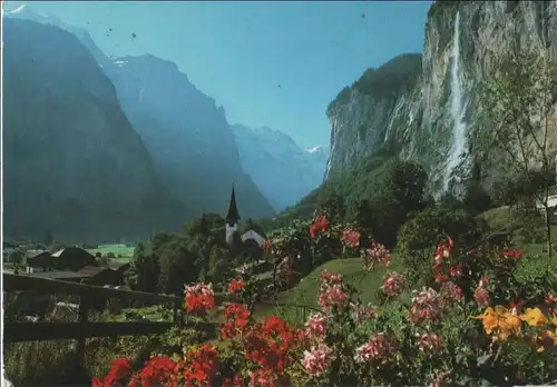 Schweiz - Schweiz - Lauterbrunnen - Staubbachfall - 1995