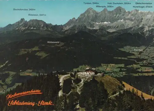 Österreich - Österreich - Schladming - Hochwurzenhütte - ca. 1980