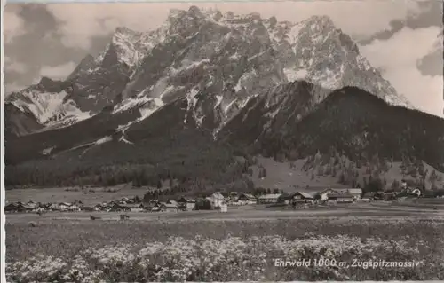 Österreich - Österreich - Ehrwald - mit Zugspitzmassiv - 1965