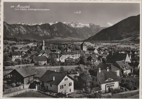 Schweiz - Schweiz - Maienfeld - vom Schloss Salenegg gesehen - ca. 1965
