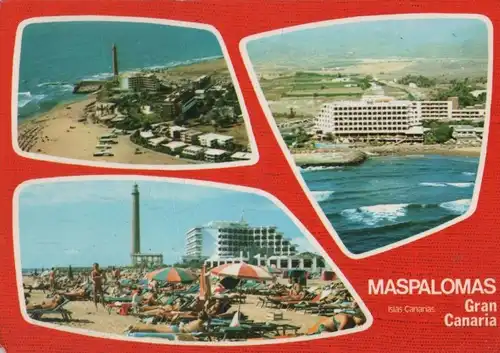 Spanien - Spanien - Maspalomas - mit 3 Bildern - ca. 1980