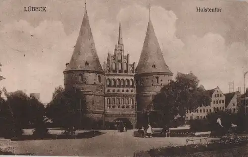 Lübeck - Holstentor - 1926