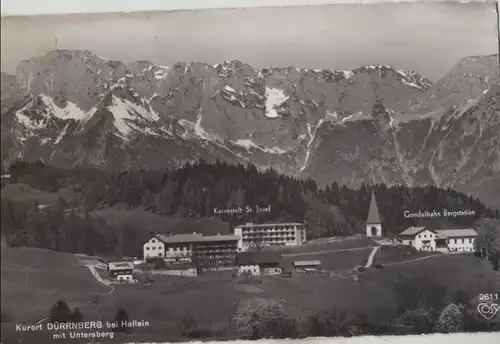 Österreich - Österreich - Bad Dürrnberg - mit Untersberg - ca. 1960