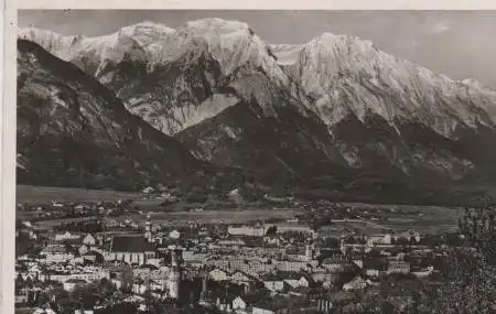 Österreich - Österreich - Hall in Tirol - Gesamtansicht gegen Norden - ca. 1945