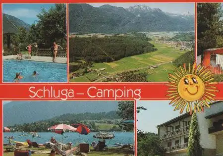 Österreich - Österreich - Hermagor-Vellach - Schluga-Camping - ca. 1975