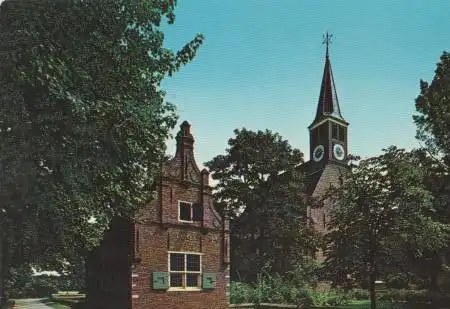 Niederlande - Niederlande - Schoorl - Kerk med Raadhuis - ca. 1975