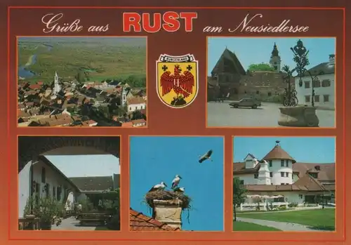Österreich - Österreich - Rust - u.a. Störche - ca. 1985