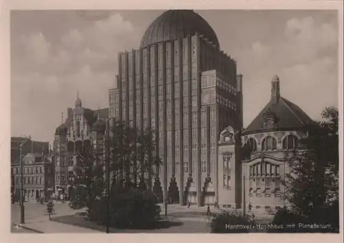 Hannover - Hochhaus mit Planetarium - ca. 1940