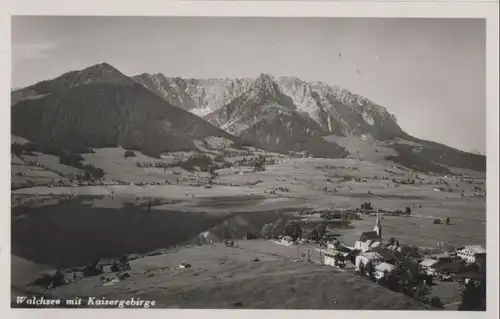 Österreich - Österreich - Walchsee - mit Kaisergebirge - ca. 1955