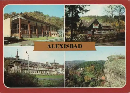 Harzgerode-Alexisbad - u.a. Kinderkurheim Talwiese - 1986