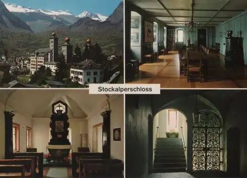 Schweiz - Schweiz - Brig - Stockalperschloss, u.a. Treppe - 1986