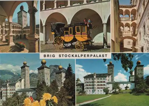 Schweiz - Schweiz - Brig - Stockalperpalast - 1986