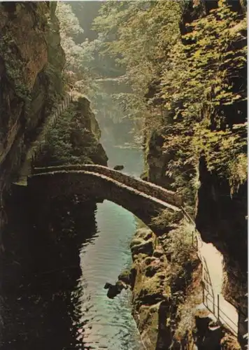 Schweiz - Schweiz - Areuse - Gorges, le Saut-de-Brot - ca. 1980