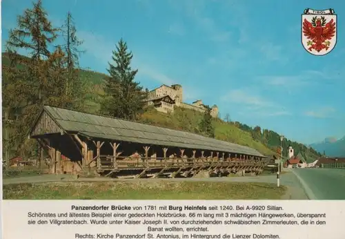 Österreich - Österreich - Sillian - Panzendorfer Brücke - 1988