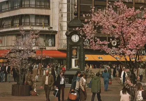 Hannover - Die Kröpcke-Uhr - ca. 1980