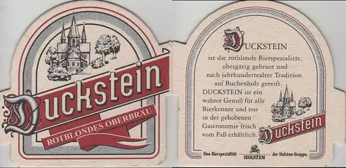 Bierdeckel Sonderform - Duckstein