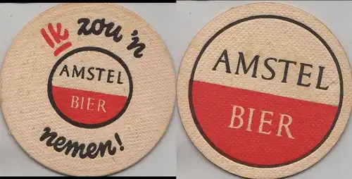 Bierdeckel rund - Amstel