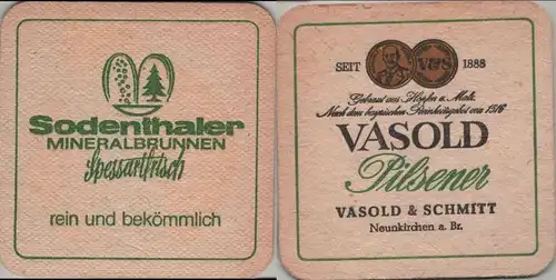 Bierdeckel quadratisch - Vasold