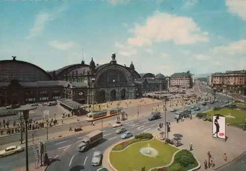 Frankfurt Main - Hauptbahnhof - ca. 1970