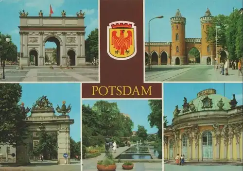 Potsdam - u.a. Schloss Sanssouci - 1985
