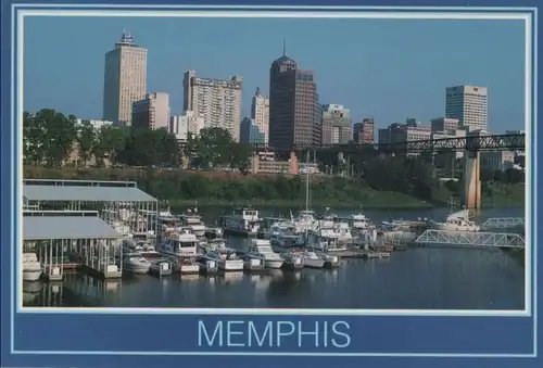 USA - USA - Memphis - Skyline and Marina - ca. 1995
