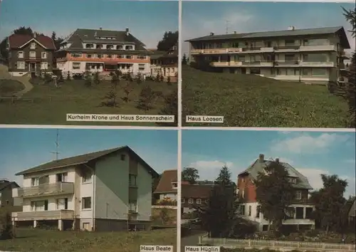 Höchenschwand - Kurheim Krone, u.a. Haus Beate - ca. 1975