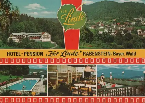 Zwiesel-Rabenstein - Pension Zur Linde - ca. 1980