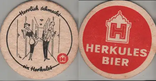 Bierdeckel rund - Herkules