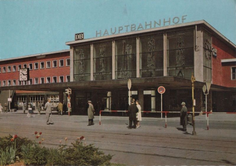 Dortmund Hauptbahnhof Nr 0112557 Oldthing Ansichtskarten Postleitzahl 40 49