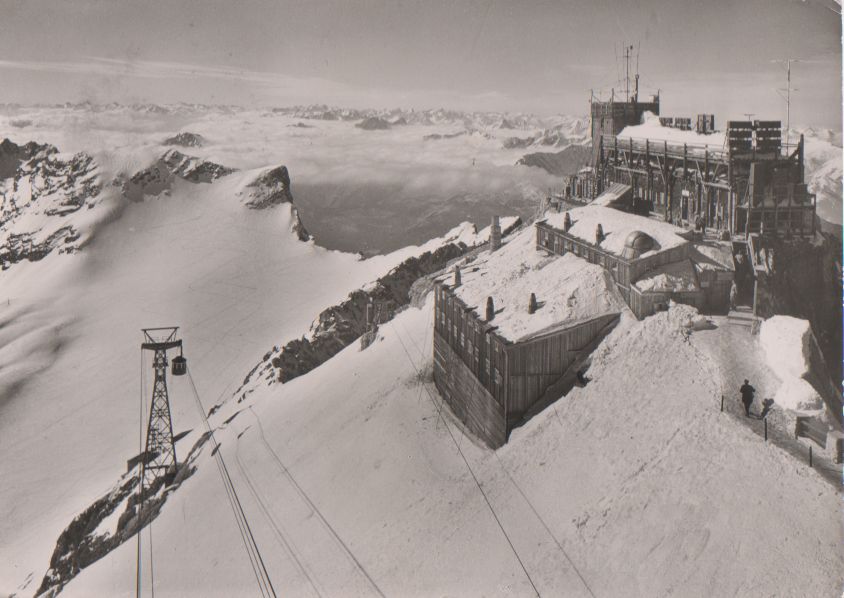 Zugspitze Münchner Haus 1958 Nr 0030549 Oldthing Ansichtskarten Deutschland Unsortiert 