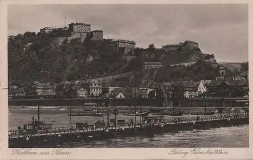 Koblenz - Festung Ehrenbreitstein - ca. 1935