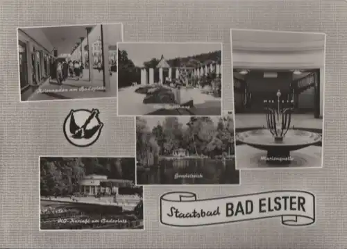 Bad Elster - u.a. Gondelteich - 1966