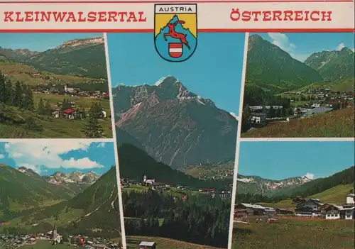 Österreich - Österreich - Kleinwalsertal - 5 Teilbilder - 1978