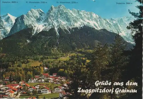 Grainau - gegen Wettersteingebirge - ca. 1980