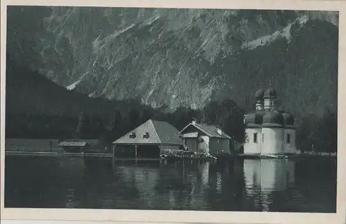 Königssee - St. Bartholomä - ca. 1950