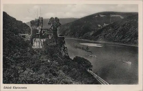 Trechtingshausen, Burg Rheinstein - 1958