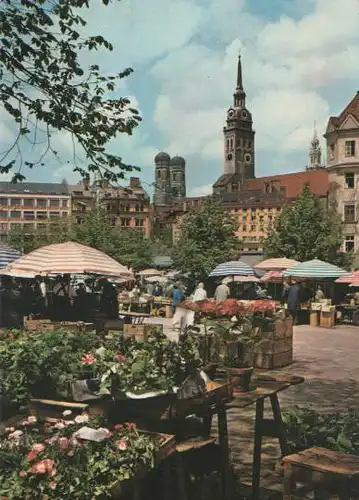 München - Viktualienmarkt - 1968