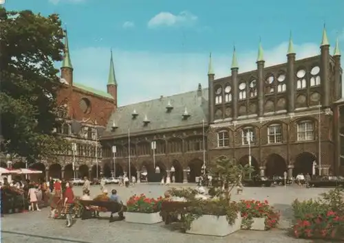 Hansestadt Lübeck - Markt - ca. 1985