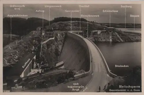 Bleilochtalsperre - ca. 1955